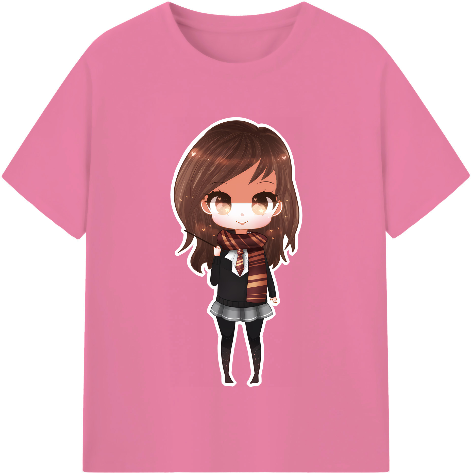 （画像用） Harry Potter ハリー・ポッターシリーズ 綿100％半袖Tシャツ（フロントプリント）